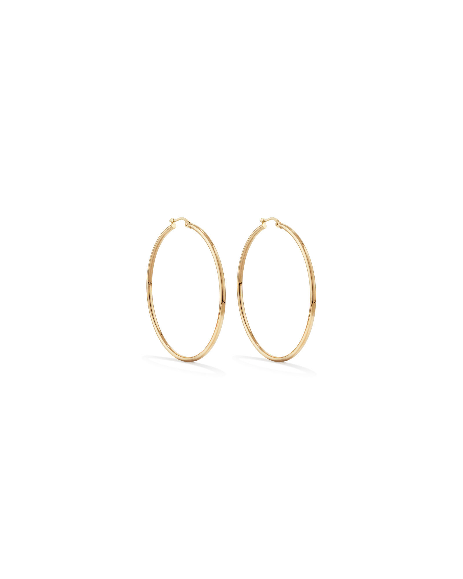 45mm Hoop Earrings in 10kt Yellow Gold