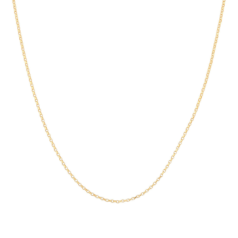 45cm (18") Solid Belcher Chain in 10kt Yellow Gold