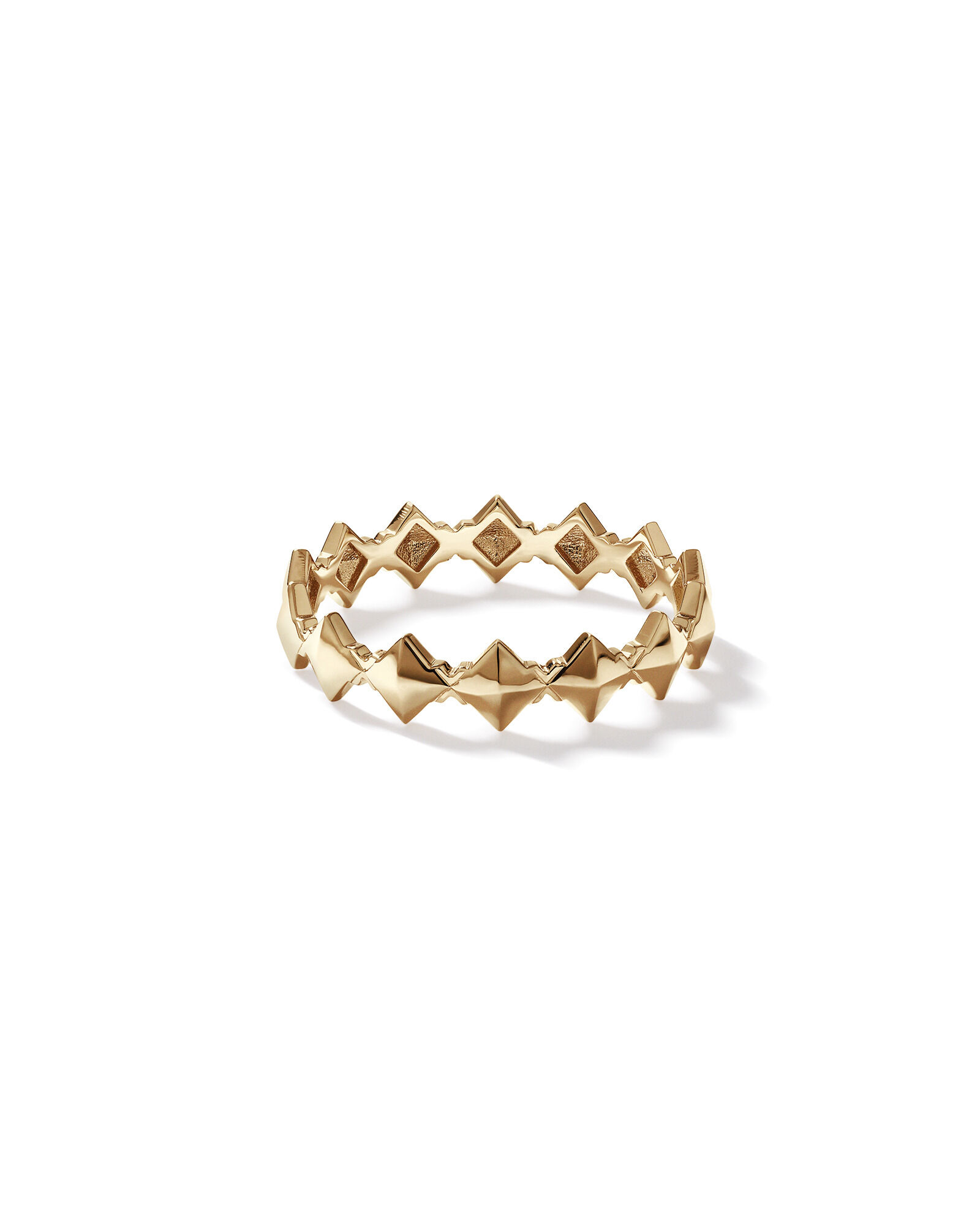 Signature Connect Point Ring in 10kt Yellow Gold