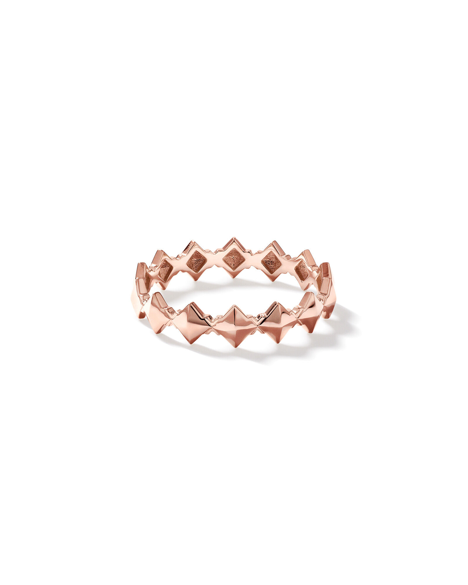 Signature Connect Point Ring in 10kt Rose Gold