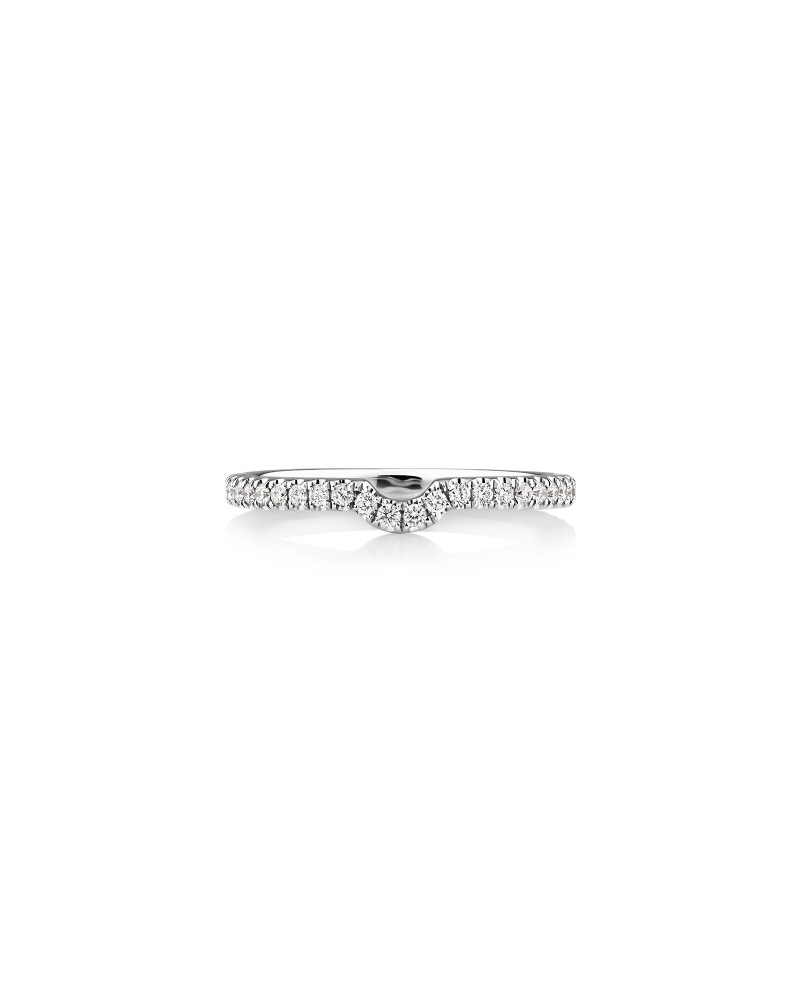 Sir Michael Hill Designer Wedding Band with 0.22 Carat TW of Diamonds in 18kt White Gold