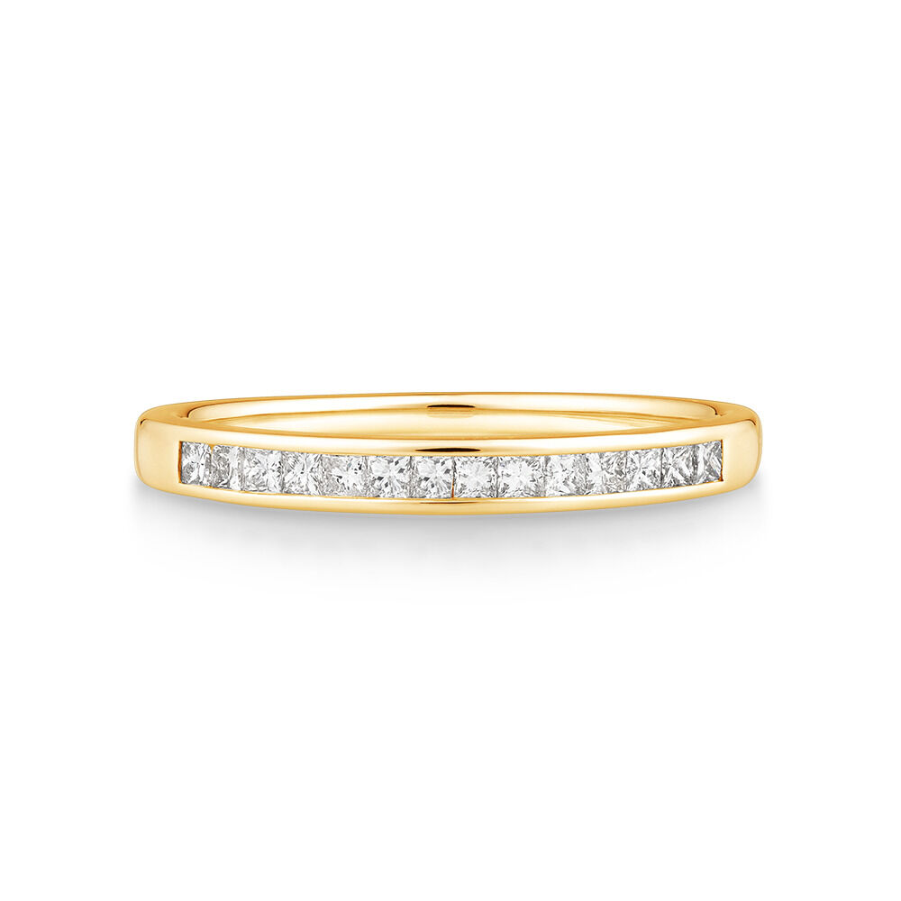 Evermore Wedding Band with 0.25 Carat TW of Diamonds in 14kt Yellow Gold
