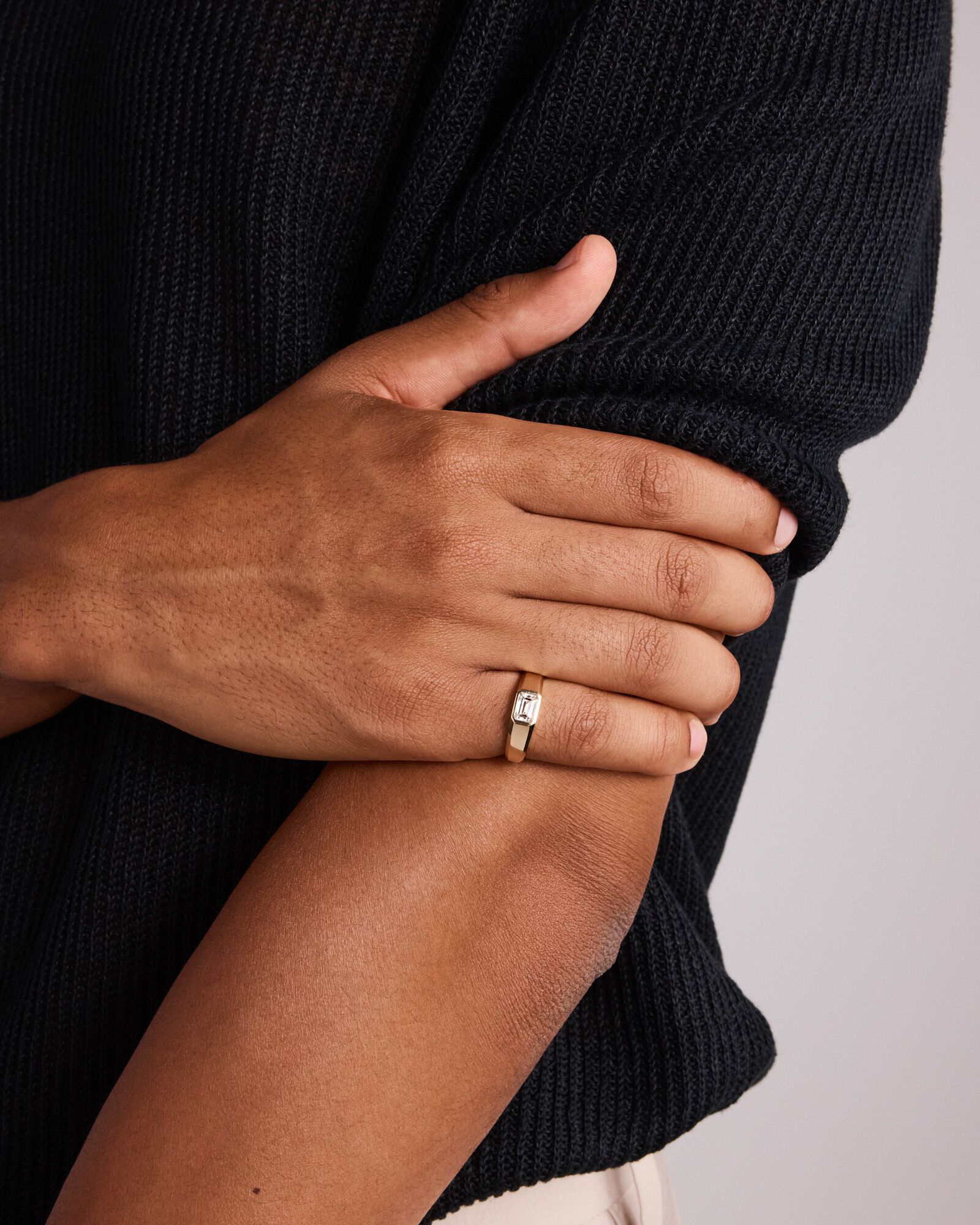 Solitaire Ring with 1.00TW  Laboratory-Grown Diamond in 14kt Yellow Gold