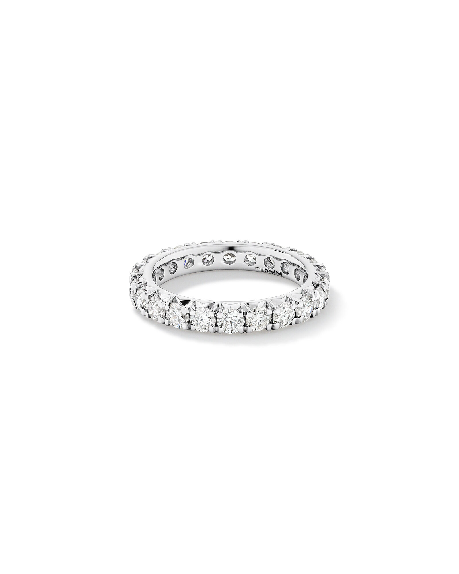 Eternity Band with 1.85 Carat TW Diamonds in Platinum