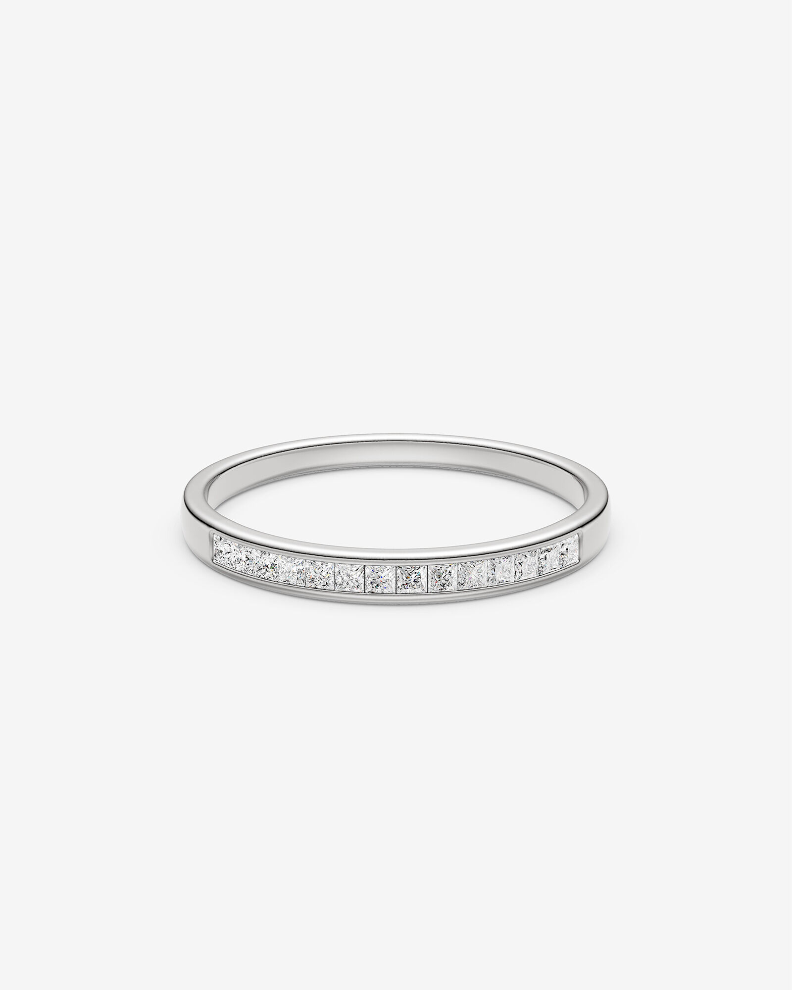 Evermore Wedding Band with 0.25 Carat TW of Diamonds in 14kt White Gold