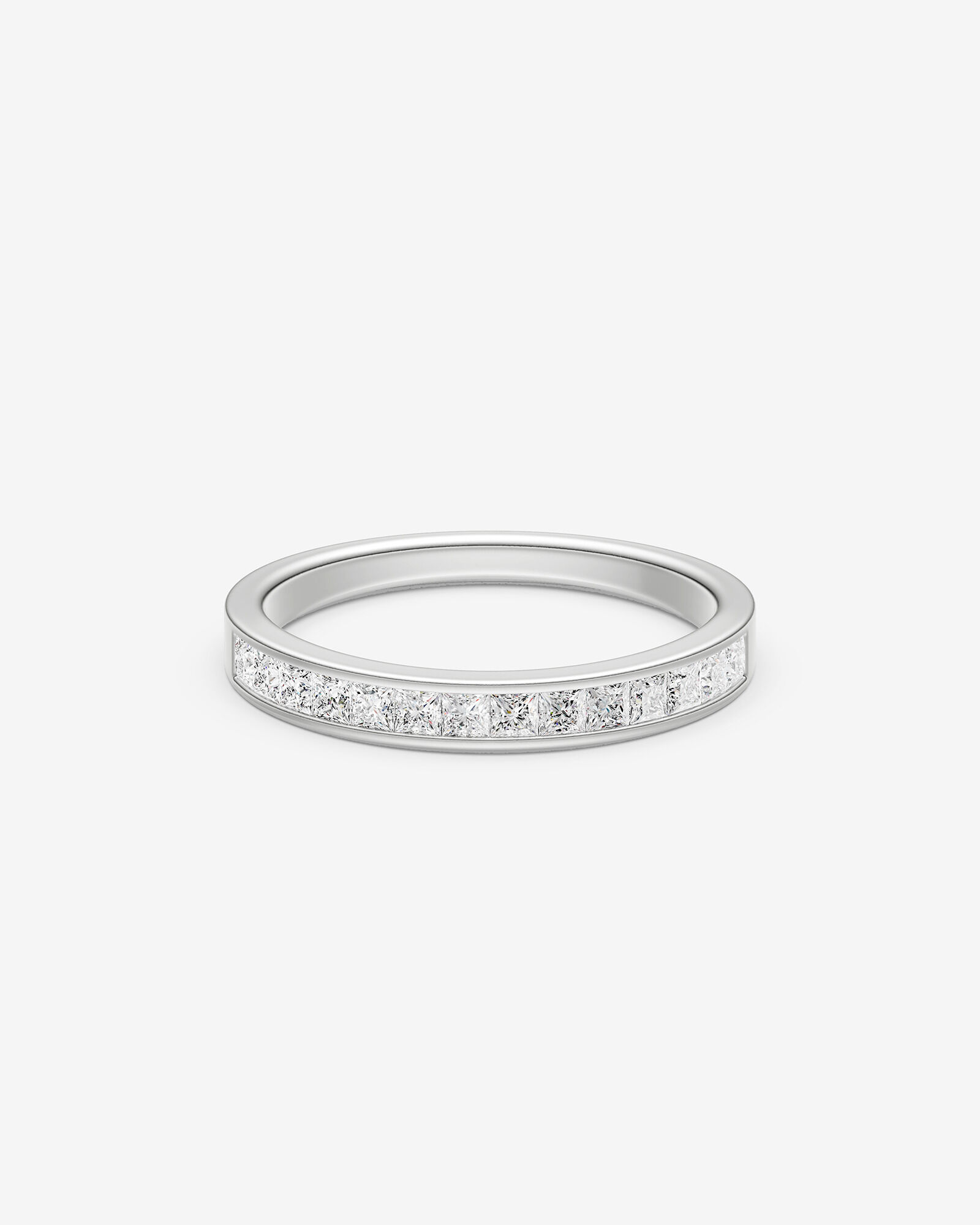 Evermore Wedding Band with 0.50 Carat TW of Diamonds in 14kt White Gold