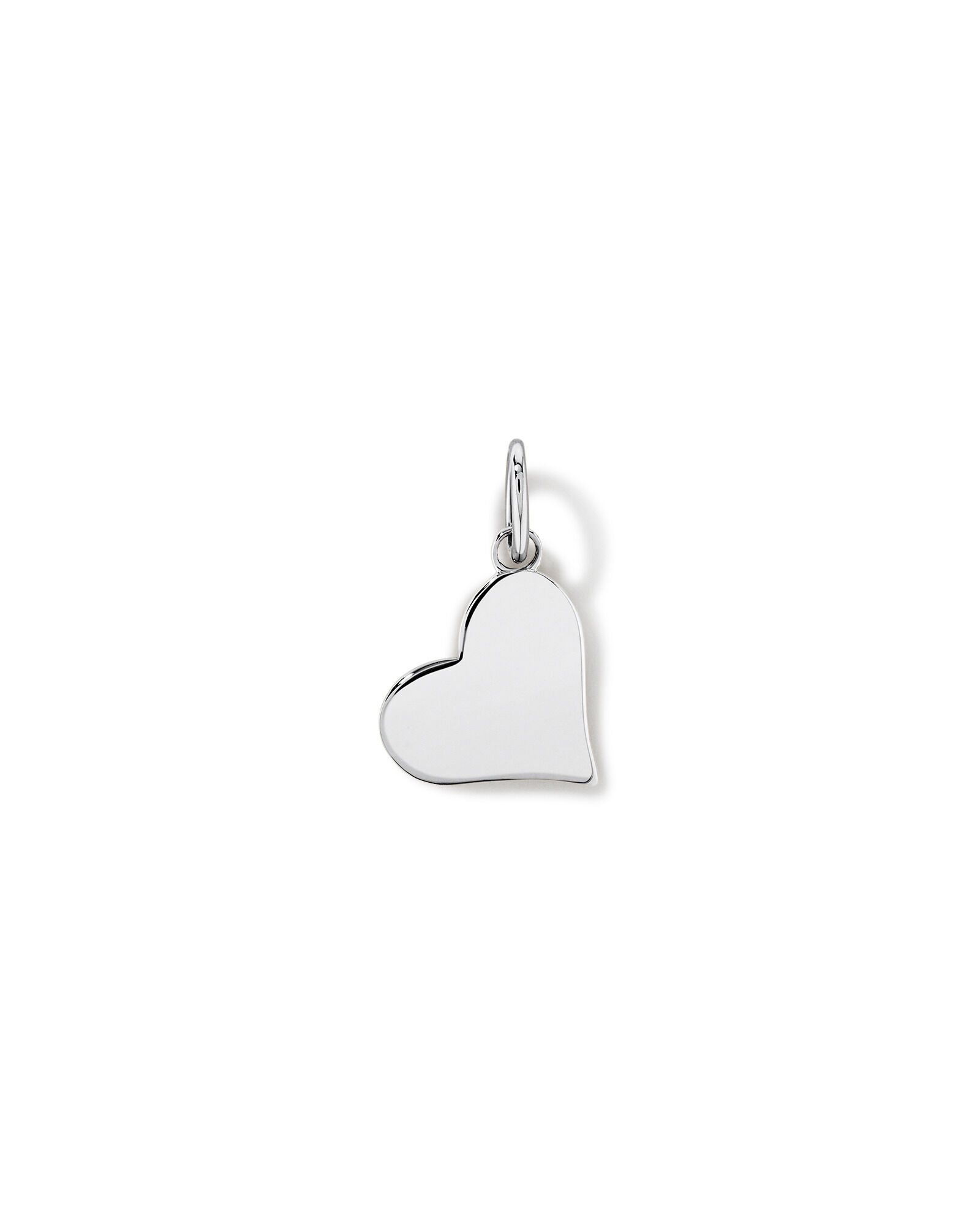 Love Heart Pendant in Sterling Silver