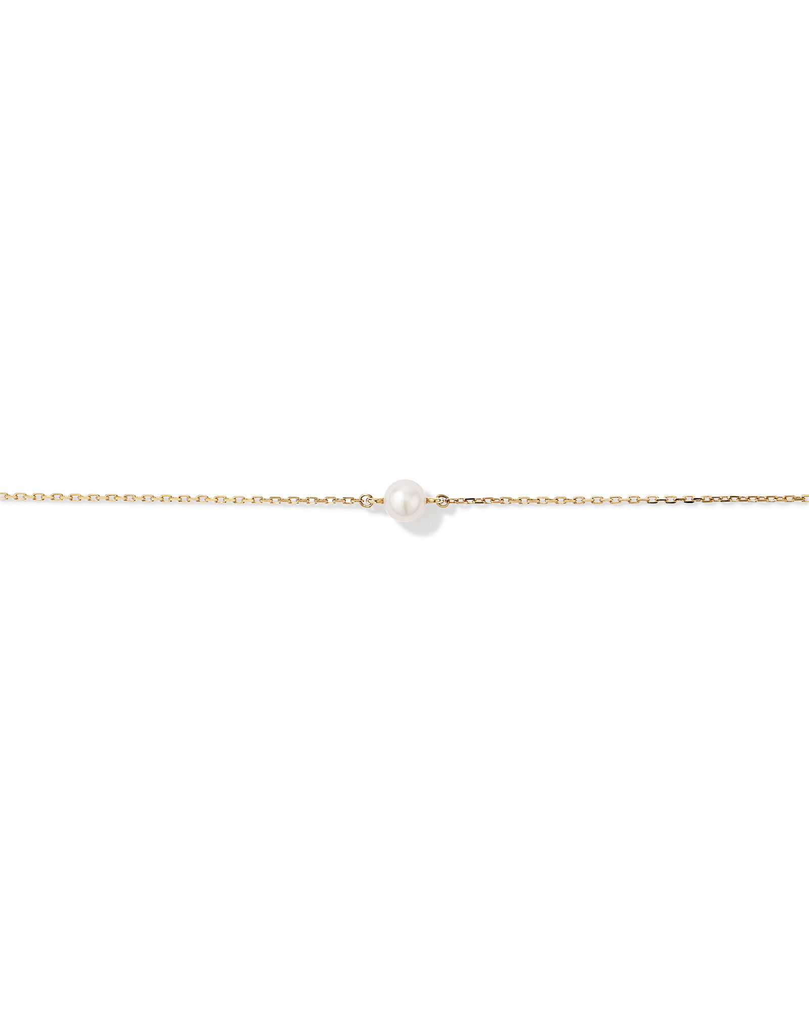 Bracelet with Cultured Freshwater Pearl in 10kt Yellow Gold