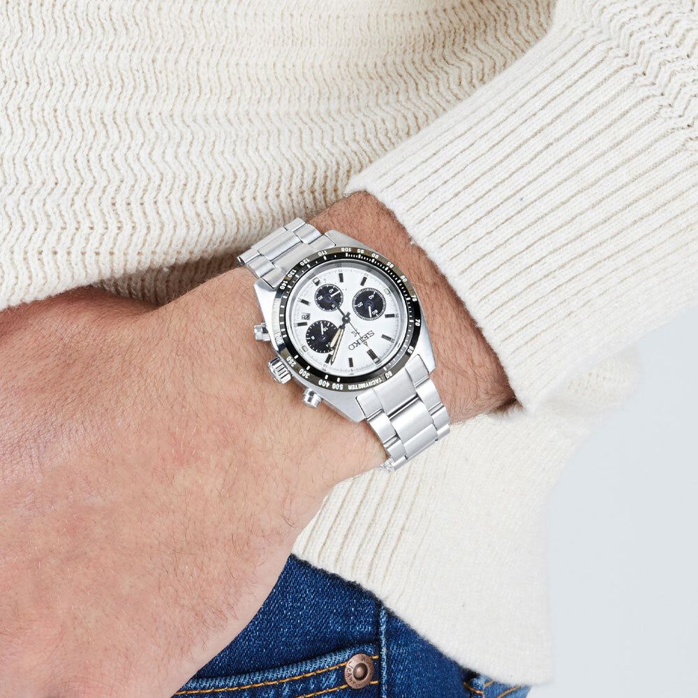 Seiko Men&rsquo;s Prospex Speedtimer Chronograph SSC813P Watch