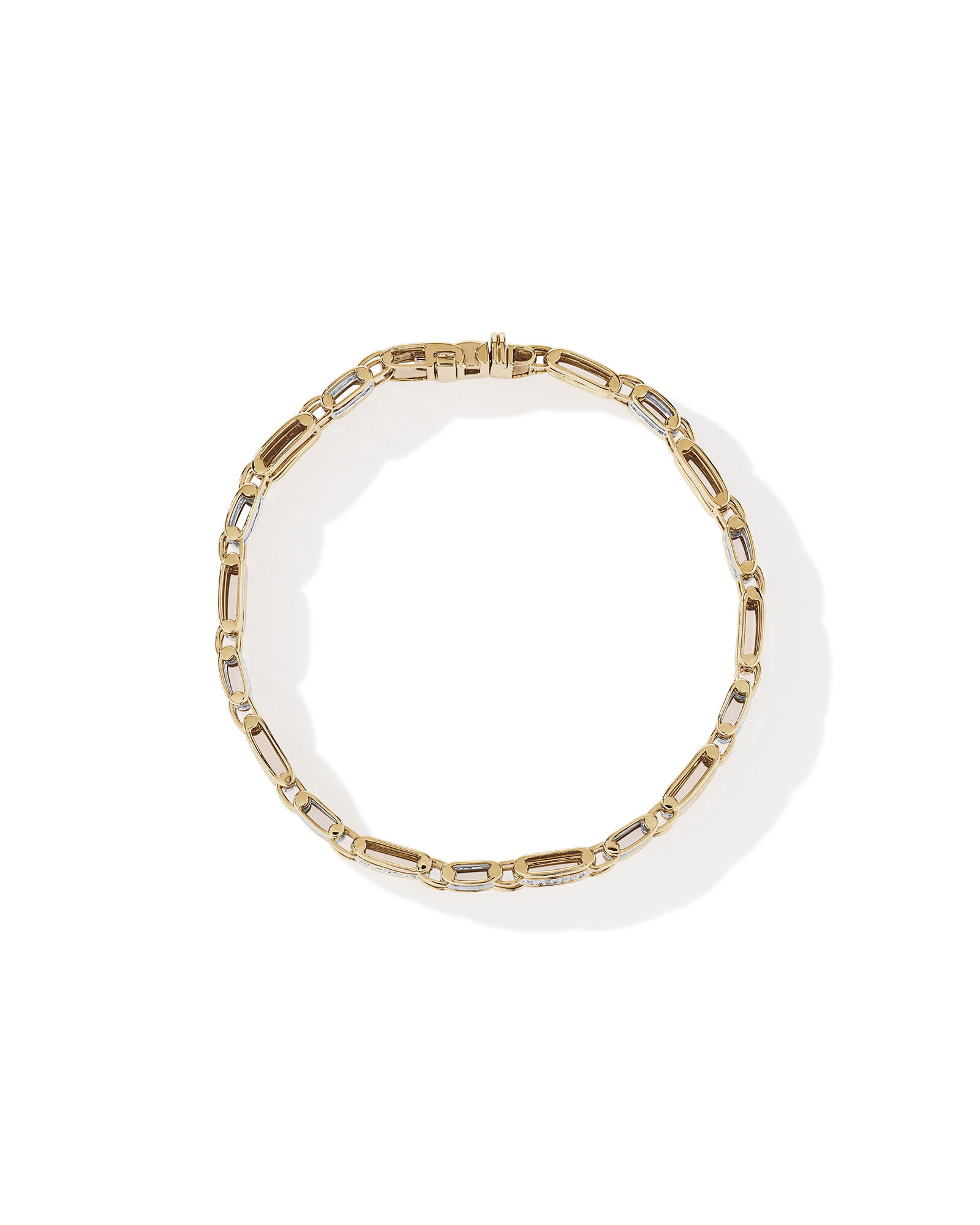 Bracelet with 1/2 Carat TW of Diamonds in 10kt Yellow Gold