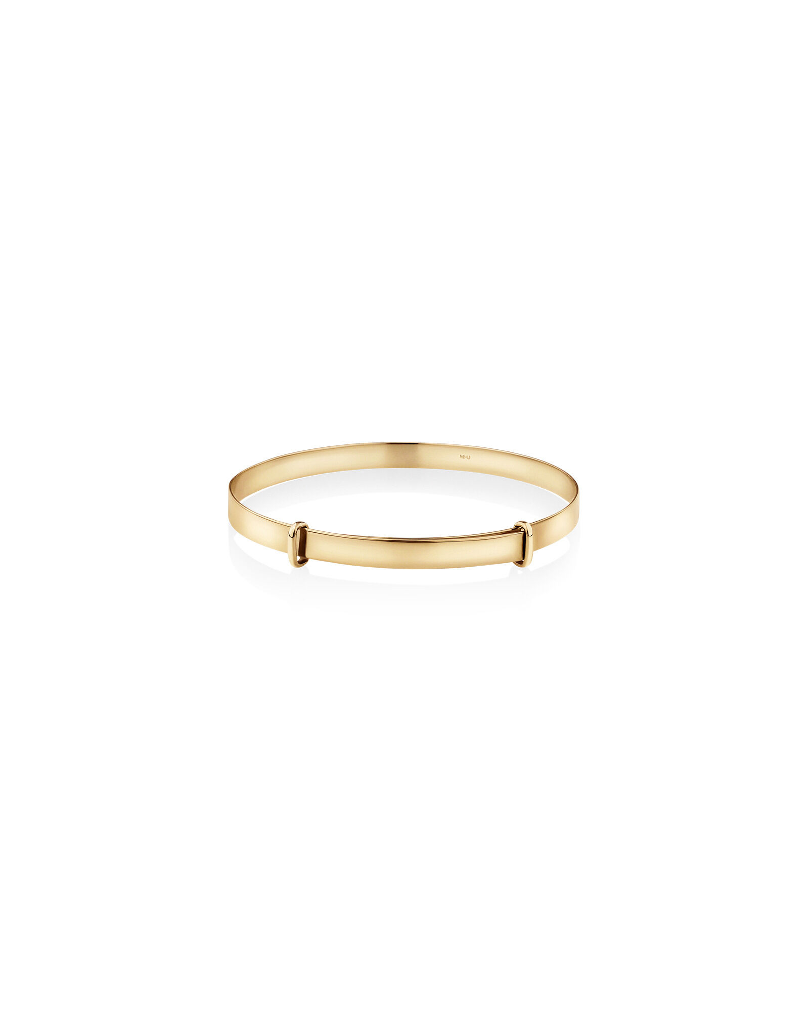 Expandable Baby Bangle in 10kt Yellow Gold