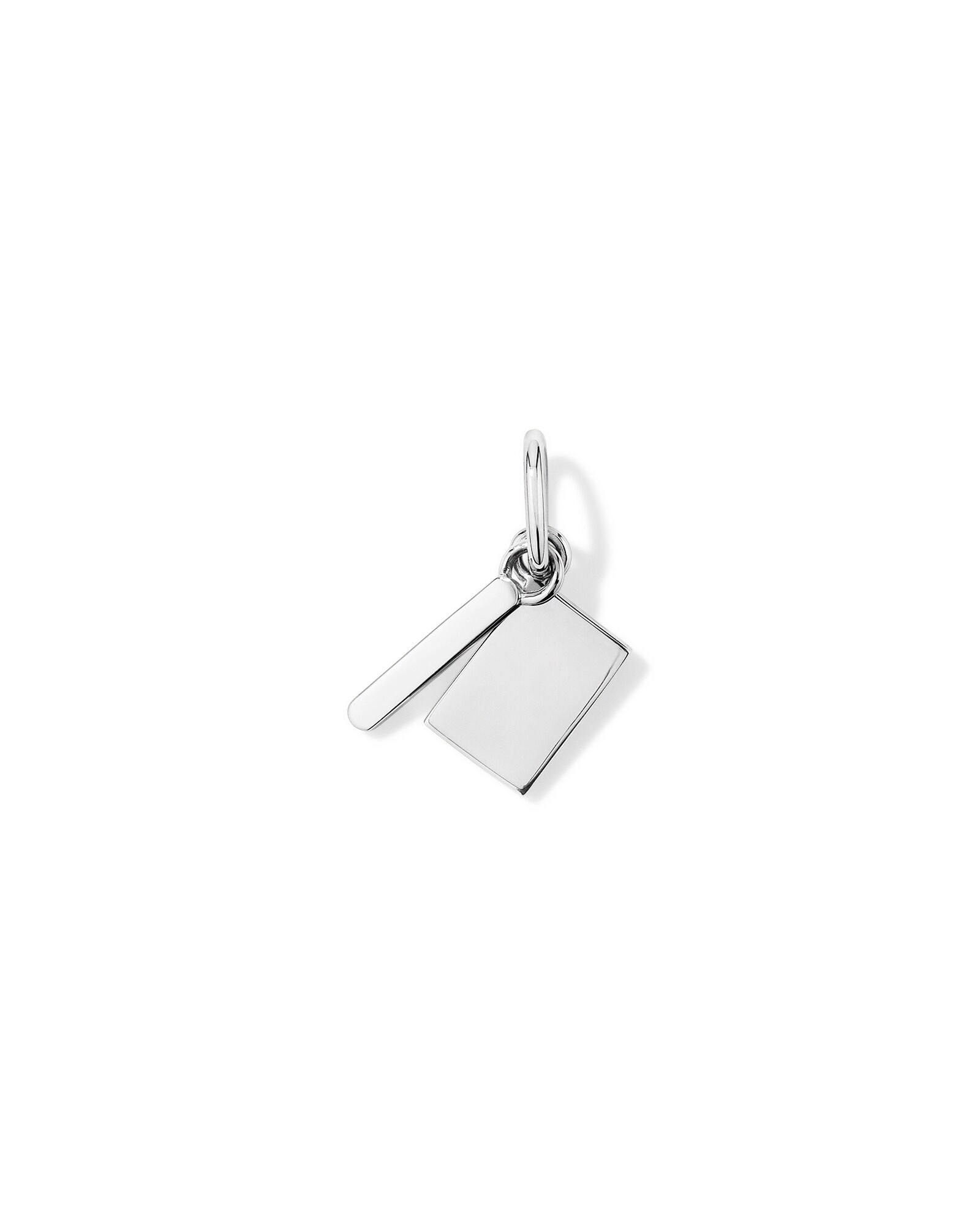 New Zealand Postcard Pendant in Sterling Silver