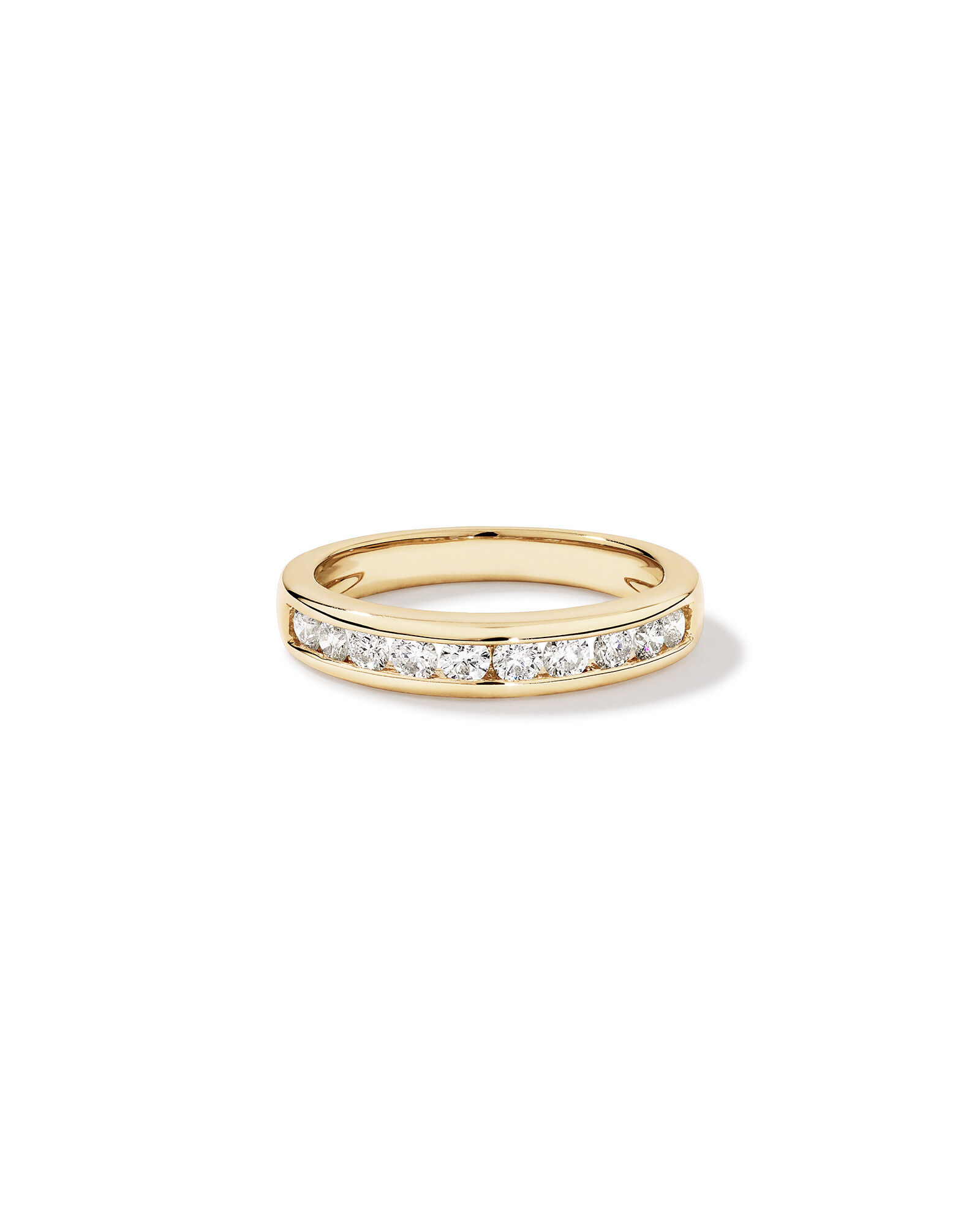Wedding Ring with 0.50 Carat TW of Diamonds in 18kt Yellow Gold