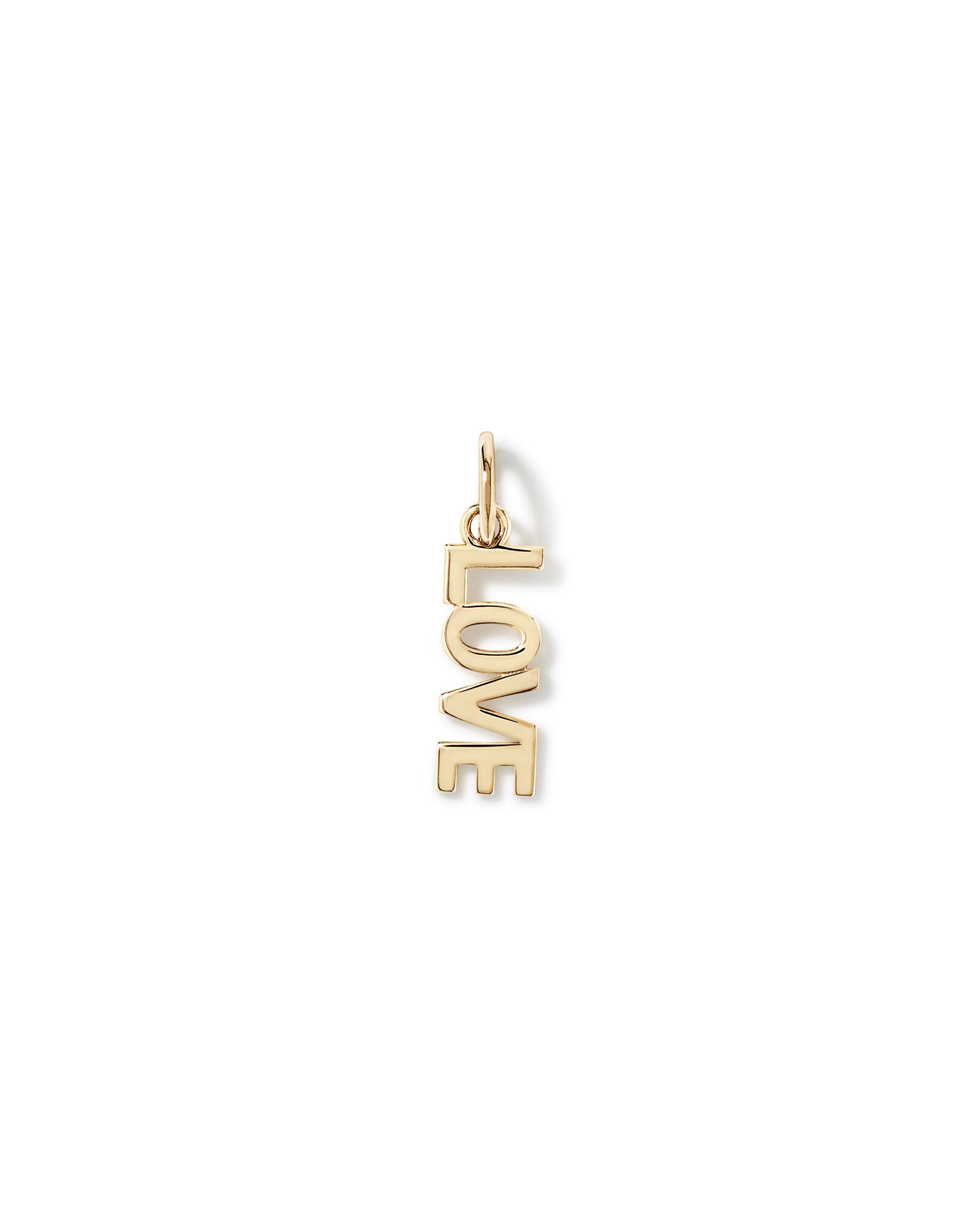 Love Pendant in 10kt Yellow Gold