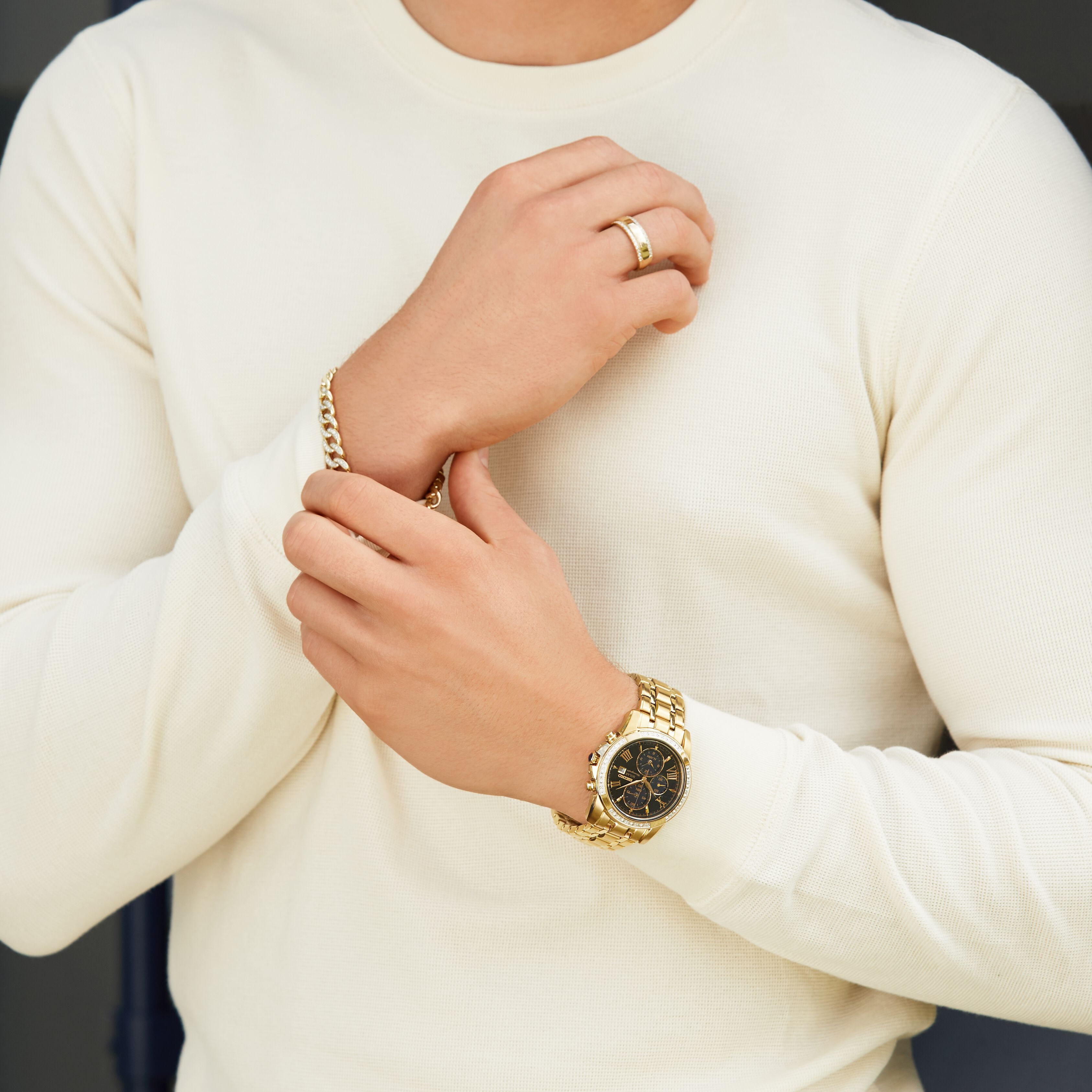 Seiko Men's Le Grand Sport Mens Alarm Chronograph SSC314P-9 Watch