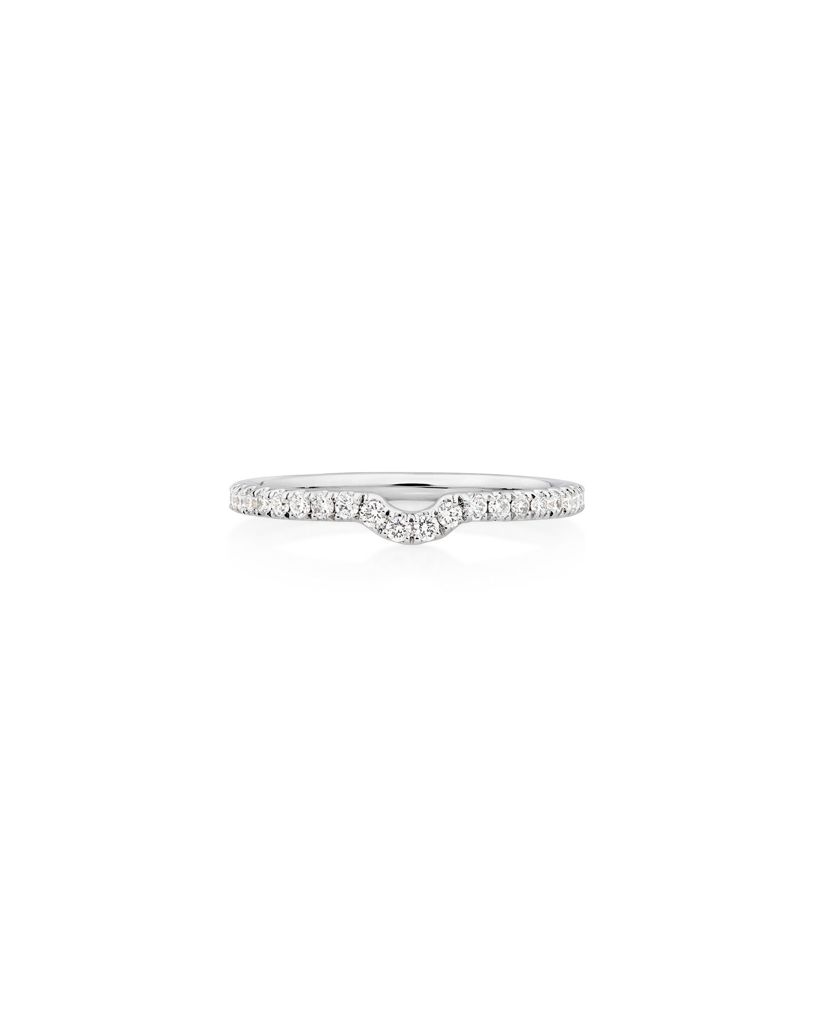 Sir Michael Hill Designer Wedding Band with 0.28 Carat TW of Diamonds in 18kt White Gold