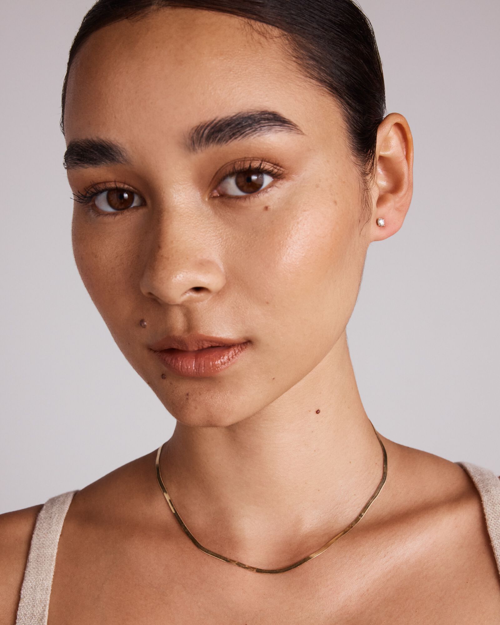 0.50 Carat TW Diamond Solitaire Stud Earrings in 18kt Yellow Gold